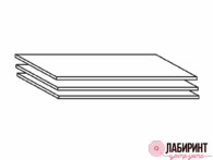 Полки к шкафу 5ти дв. Версаль-5 (РСТ) - "Лабиринт" - интернет-магазин мебели для дома в Екатеринбурге, Первоуральске и Ревде