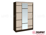 Шкаф-купе 3-х дверный 1,5м "Сакура" ЛДСП (МФ) - "Лабиринт" - интернет-магазин мебели для дома в Екатеринбурге, Первоуральске и Ревде