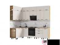 Кухня "Бьянка" 1,6*2,6м (1080) (МФ) - "Лабиринт" - интернет-магазин мебели для дома в Екатеринбурге, Первоуральске и Ревде