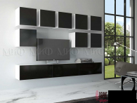 Гостиная МДФ "Флорис" Вариант №4 (МФ) - "Лабиринт" - интернет-магазин мебели для дома в Екатеринбурге, Первоуральске и Ревде