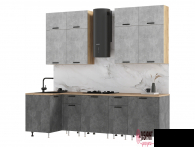 Кухня "Рио нью" 1,0*2,6м (1080). Компоновка №3 (МФ) - "Лабиринт" - интернет-магазин мебели для дома в Екатеринбурге, Первоуральске и Ревде