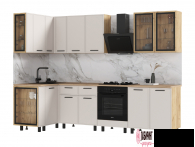 Кухня "Бьянка" 1,2*2,8м (МФ) - "Лабиринт" - интернет-магазин мебели для дома в Екатеринбурге, Первоуральске и Ревде