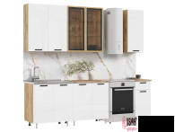 Кухня "Рио нью" 2,0 (900). Компоновка №1 (МФ) - "Лабиринт" - интернет-магазин мебели для дома в Екатеринбурге, Первоуральске и Ревде