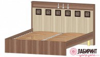 Кровать 2-х спальная 1600 Коста-Рика (ЛНР) - "Лабиринт" - интернет-магазин мебели для дома в Екатеринбурге, Первоуральске и Ревде