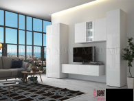 Гостиная МДФ "Флорис" Вариант №3 (МФ) - "Лабиринт" - интернет-магазин мебели для дома в Екатеринбурге, Первоуральске и Ревде