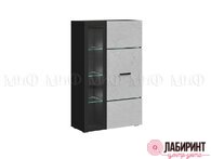 Шкаф с полками "Николь" МДФ (МФ) - "Лабиринт" - интернет-магазин мебели для дома в Екатеринбурге, Первоуральске и Ревде