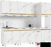 Кухня "Милена" 2,6м (МФ) - "Лабиринт" - интернет-магазин мебели для дома в Екатеринбурге, Первоуральске и Ревде