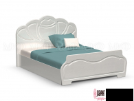 Кровать 1,4 "Гармония" (МФ) - "Лабиринт" - интернет-магазин мебели для дома в Екатеринбурге, Первоуральске и Ревде