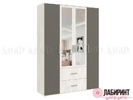 Шкаф 4-х створчатый "Фиеста Нью" ЛДСП (МФ) - "Лабиринт" - интернет-магазин мебели для дома в Екатеринбурге, Первоуральске и Ревде