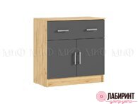 Комод 1 ящик 2 двери "Бася" ЛДСП" (МФ) - "Лабиринт" - интернет-магазин мебели для дома в Екатеринбурге, Первоуральске и Ревде