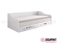 Кровать "Вега нью герл" ЛДСП (МФ) - "Лабиринт" - интернет-магазин мебели для дома в Екатеринбурге, Первоуральске и Ревде