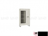 Шкаф-стекло "Нэнси Лофт" (МФ) - "Лабиринт" - интернет-магазин мебели для дома в Екатеринбурге, Первоуральске и Ревде