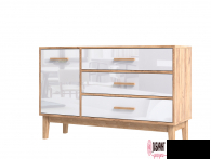 Комод 1200 1 дверь 3 ящика "Кельн" (МФ) - "Лабиринт" - интернет-магазин мебели для дома в Екатеринбурге, Первоуральске и Ревде