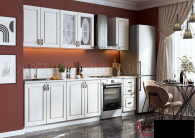 Кухня "Констанция"  2,0 компоновка №1 МДФ  (МФ) - "Лабиринт" - интернет-магазин мебели для дома в Екатеринбурге, Первоуральске и Ревде