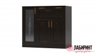 Комод со стеклом "Венеция В-11" (МВ) - "Лабиринт" - интернет-магазин мебели для дома в Екатеринбурге, Первоуральске и Ревде
