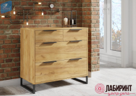 Комод "Лофт" КМ-001 (СП) - "Лабиринт" - интернет-магазин мебели для дома в Екатеринбурге, Первоуральске и Ревде