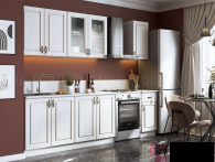 Кухня "Констанция"  2,0 компоновка №2 МДФ  (МФ) - "Лабиринт" - интернет-магазин мебели для дома в Екатеринбурге, Первоуральске и Ревде