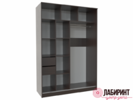 Корпус шкаф-купе ПШ-2.9 1500 (РСТ) - "Лабиринт" - интернет-магазин мебели для дома в Екатеринбурге, Первоуральске и Ревде