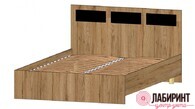 Кровать 2-х спальная 1400 "Гамма" (ЛНР) - "Лабиринт" - интернет-магазин мебели для дома в Екатеринбурге, Первоуральске и Ревде