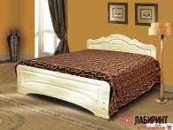 Кровать от спальни "Ивушка-5" 1600*2000мм (МВ) - "Лабиринт" - интернет-магазин мебели для дома в Екатеринбурге, Первоуральске и Ревде
