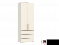 Шкаф 2-х створчатый с ящиками "Норд" ЛДСП (МФ) - "Лабиринт" - интернет-магазин мебели для дома в Екатеринбурге, Первоуральске и Ревде