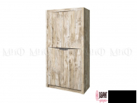 Шкаф 2-х створчатый с полками "Ривьера" ЛДСП (МФ) - "Лабиринт" - интернет-магазин мебели для дома в Екатеринбурге, Первоуральске и Ревде