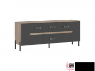 Тумба ТВ металл "Ким" МДФ (МФ) - "Лабиринт" - интернет-магазин мебели для дома в Екатеринбурге, Первоуральске и Ревде