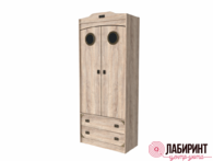 Шкаф 2-х створчатый "Мираж" (РСТ) - "Лабиринт" - интернет-магазин мебели для дома в Екатеринбурге, Первоуральске и Ревде