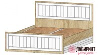 Кровать 2-х спальная 1600 Виктория (ЛНР) - "Лабиринт" - интернет-магазин мебели для дома в Екатеринбурге, Первоуральске и Ревде