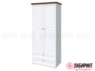 Шкаф 2-х створчатый "Валенсия" (МФ) - "Лабиринт" - интернет-магазин мебели для дома в Екатеринбурге, Первоуральске и Ревде