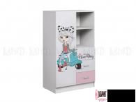 Шкаф комбинированный "Вега Фешн 1" ЛДСП (МФ) - "Лабиринт" - интернет-магазин мебели для дома в Екатеринбурге, Первоуральске и Ревде