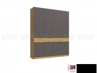 Шкаф 4-х створчатый "Роджина" ЛДСП" (МФ) - "Лабиринт" - интернет-магазин мебели для дома в Екатеринбурге, Первоуральске и Ревде