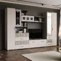 Модульная гостиная "Белла" (Миф) - "Лабиринт" - интернет-магазин мебели для дома в Екатеринбурге, Первоуральске и Ревде