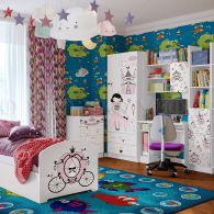 Модульная гостиная "Принцесса" (МФ) - "Лабиринт" - интернет-магазин мебели для дома в Екатеринбурге, Первоуральске и Ревде